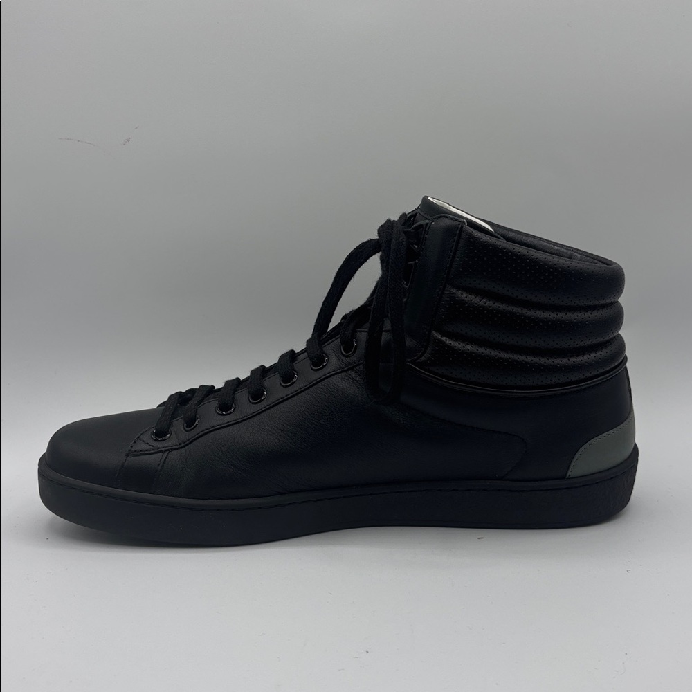 Gucci Ace High Top Sneaker Interlocking G Logo 8 - Picture 6 of 11